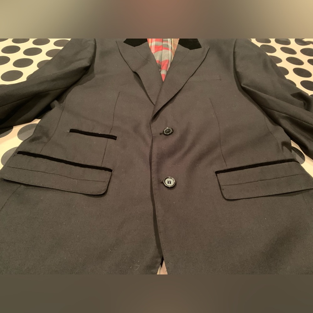 Statement Italy “Confidence” Dinner Jacket Size 4… - image 7